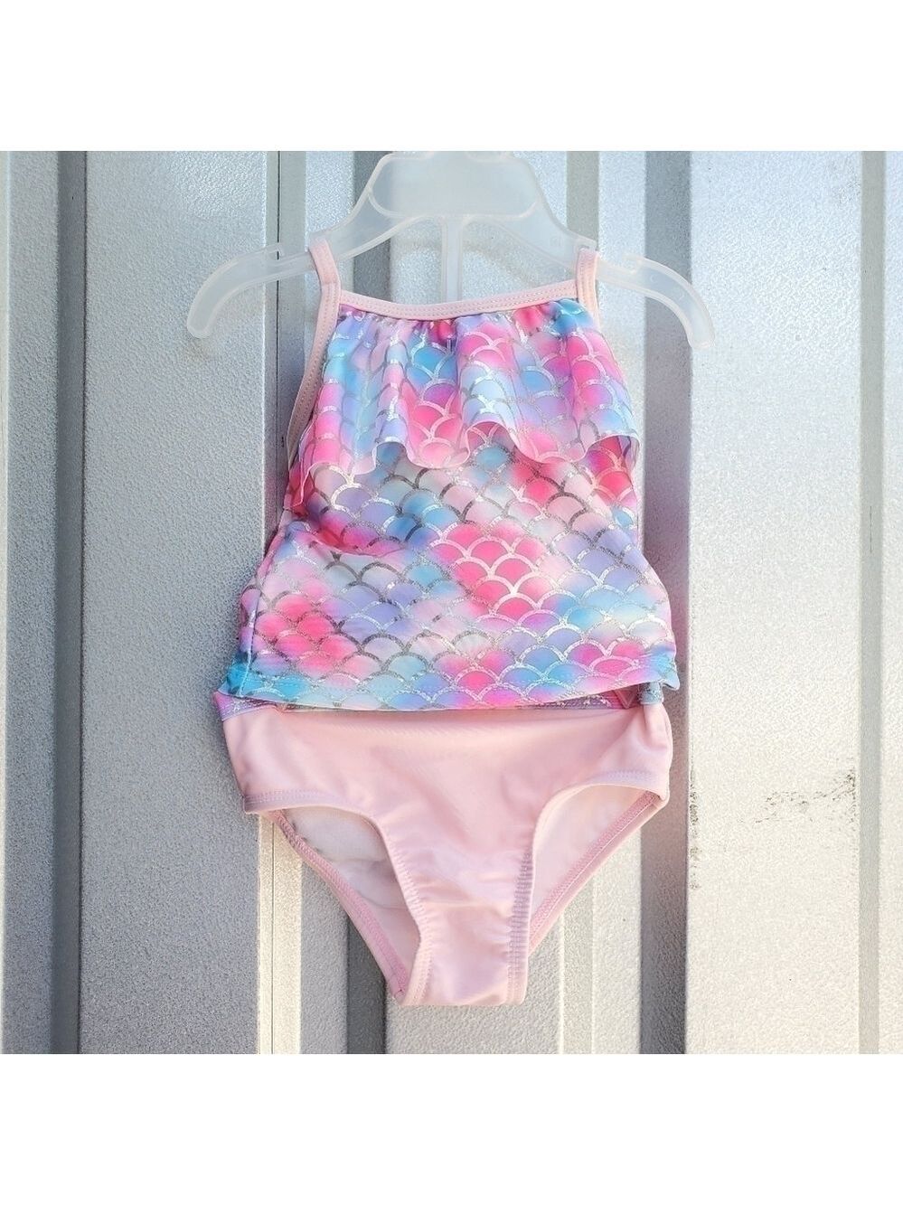 Wonder nation toddler 18m mermaid 2pc swimsuit